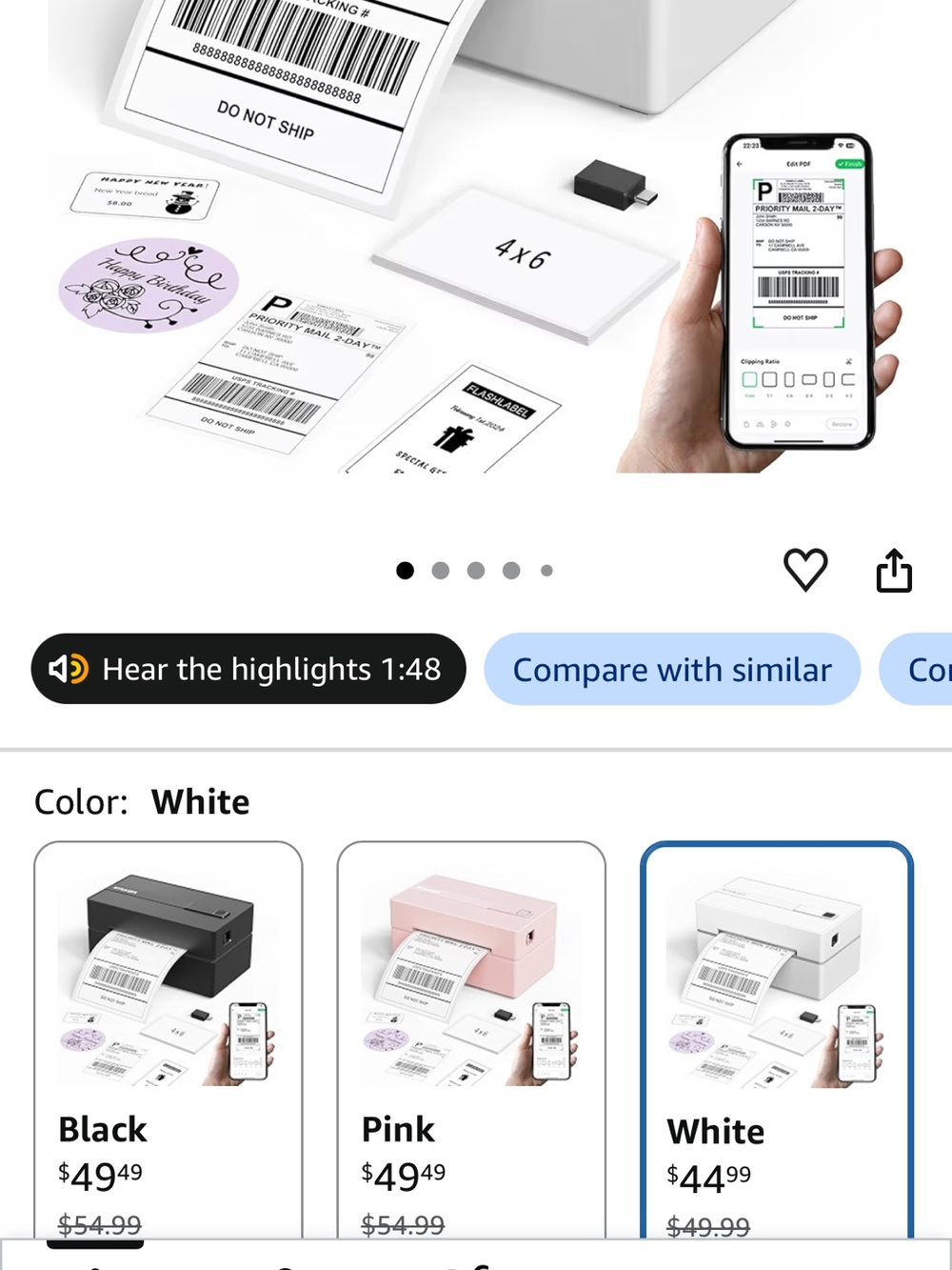 Mini Printer - Picture 4 of 4